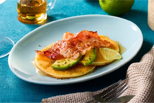 ベーコン×アボカド×バルサミコ酢×ブラックペッパー