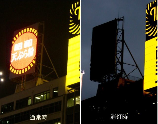 通常時、消灯時
