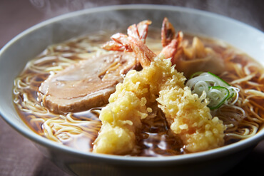 天ぷらラーメン