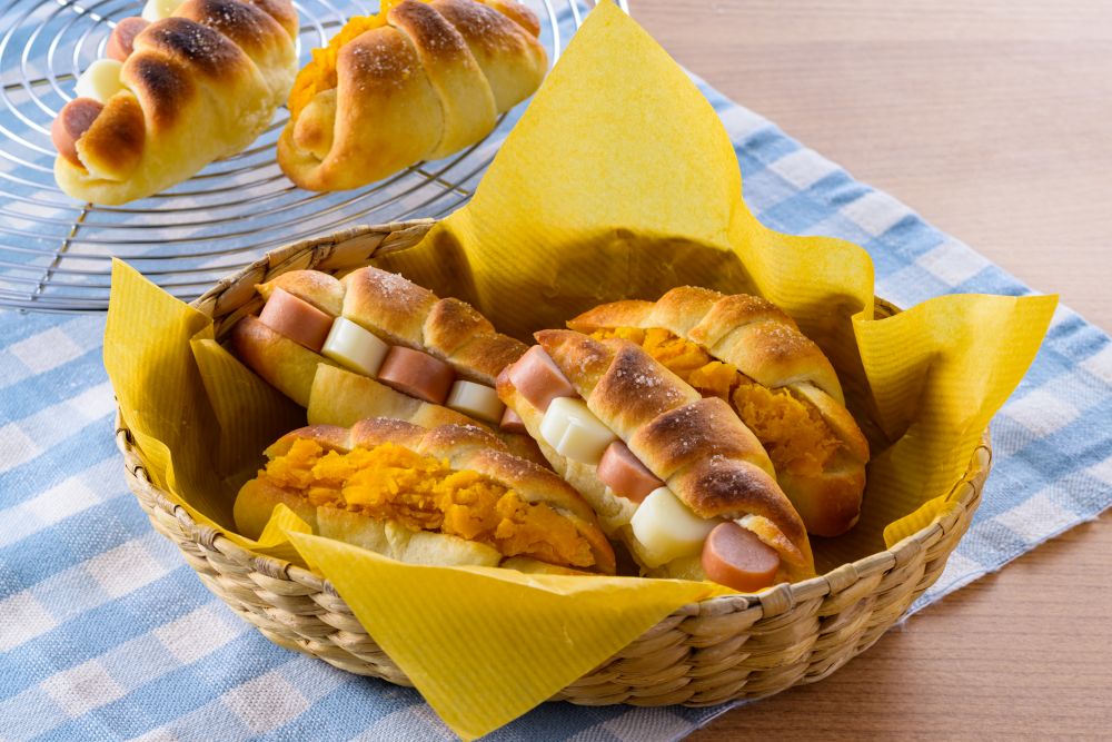 トースターで！塩パンサンド