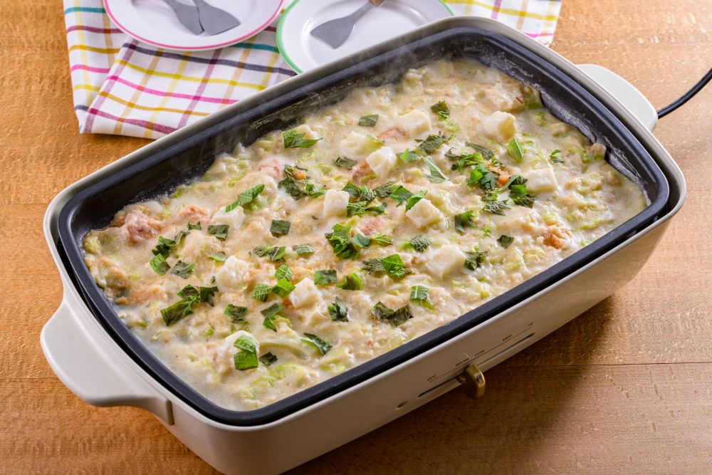 明太もちもんじゃ焼き