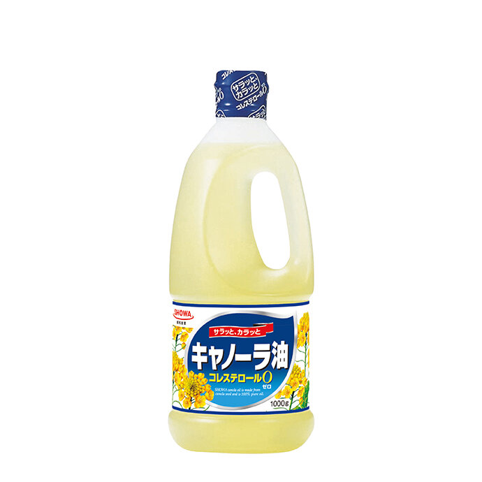 昭和キャノーラ油」（1000g）